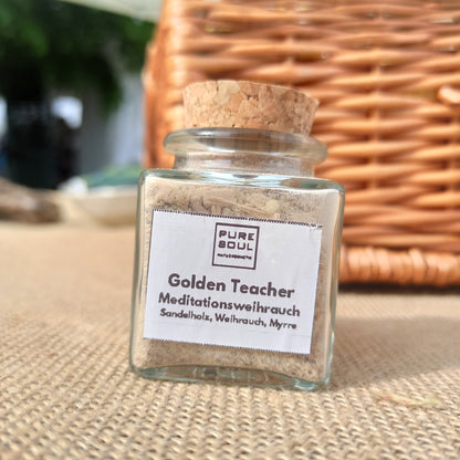 Weihrauchmischung - Golden Teacher -Sandelholz